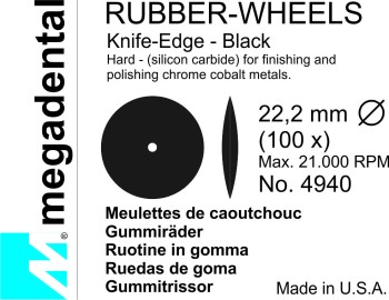 DEDECO Gummipolierer