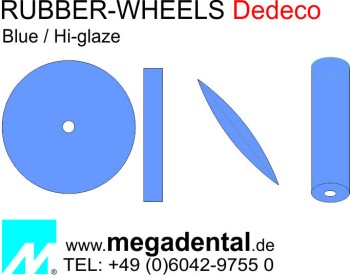 DEDECO Gummipolierer