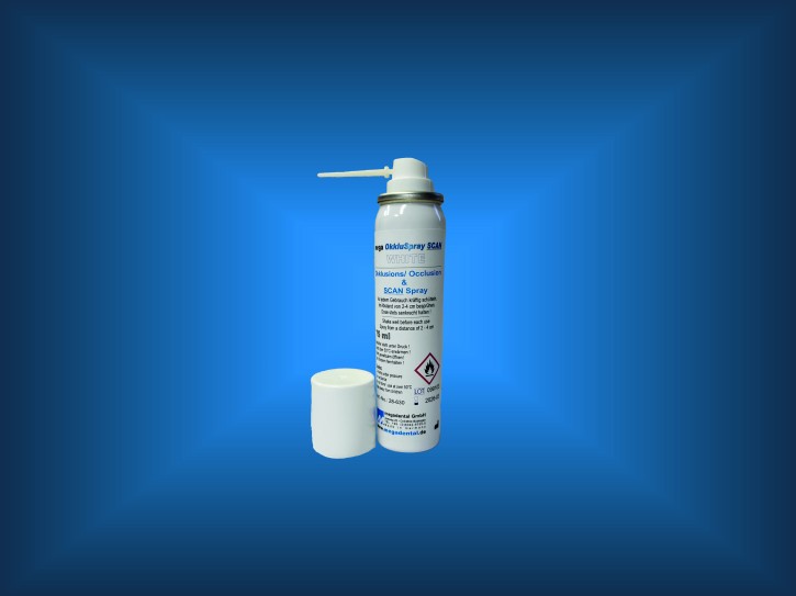 mega OkkluSpray - SCAN / weiß / 75 ml