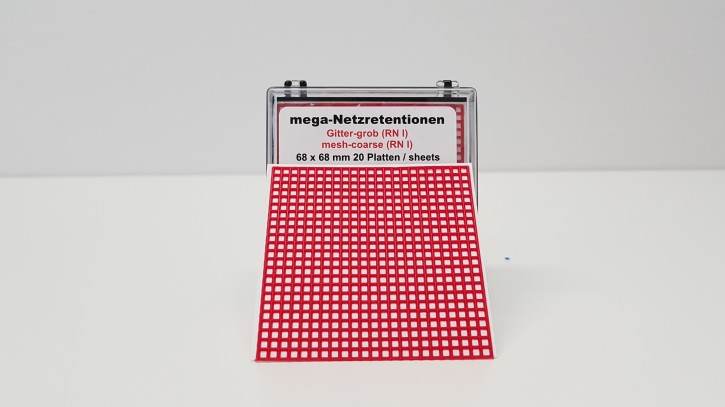 mega Wachs-Schablonen - Retentionsnetz grob