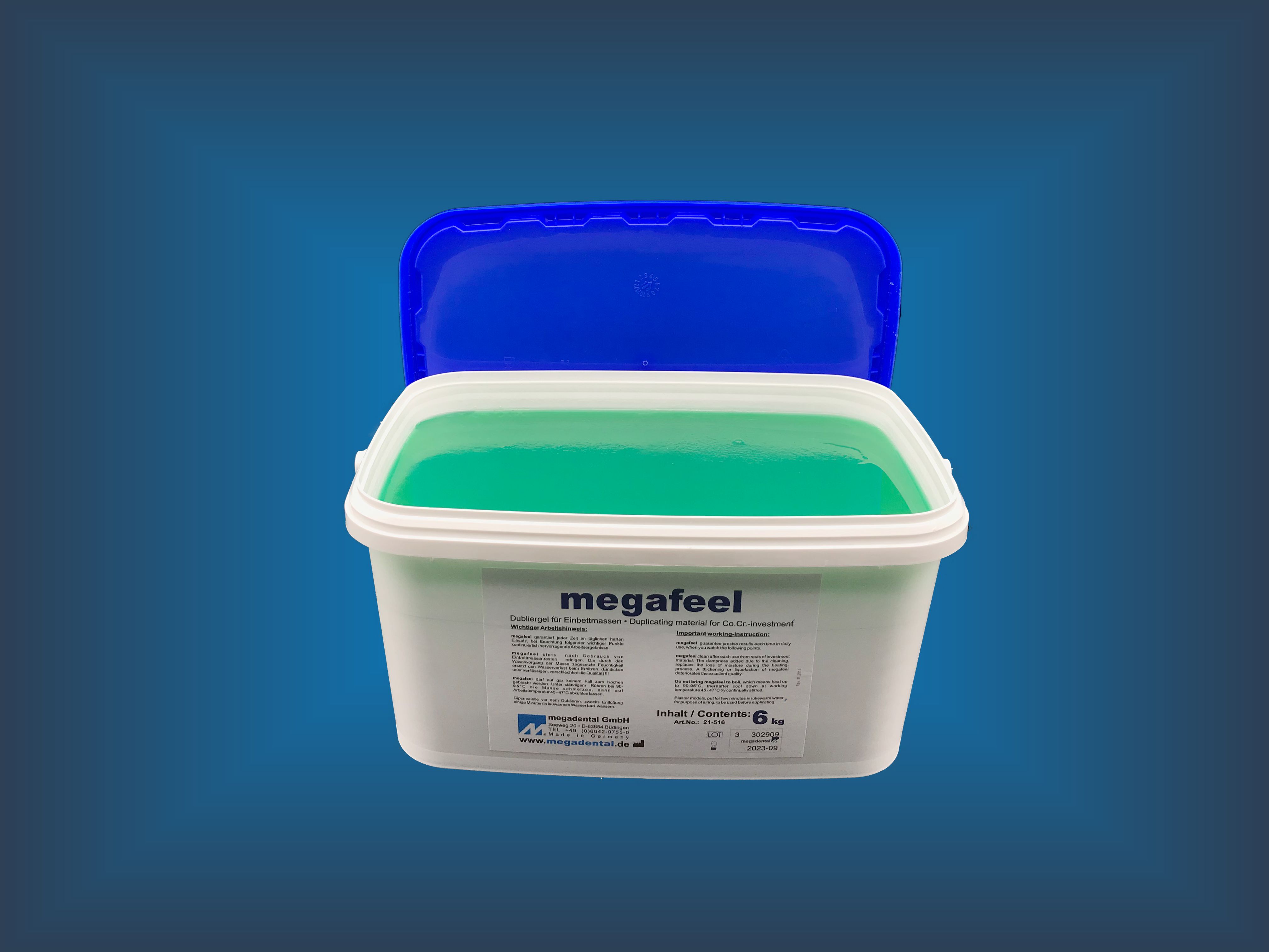 megafeel - 6 kg/ grün